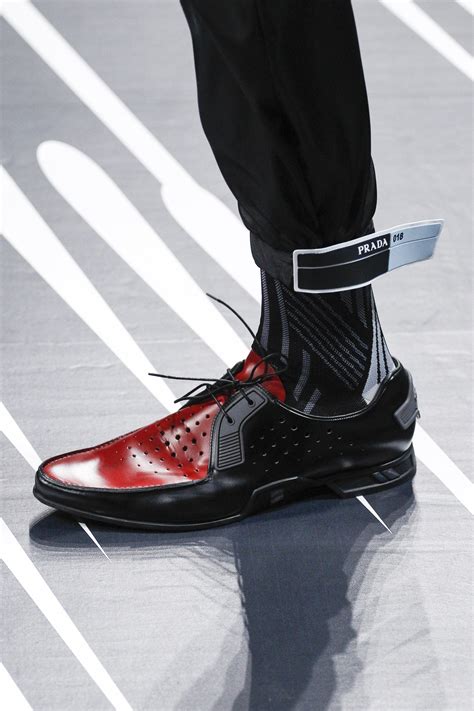 prada ss18 sneakers|Prada Spring 2018 Menswear Collection .